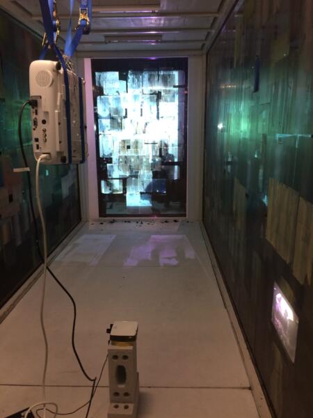 Noch sichtbar, Videoinstallation, Kunstkasten Winterthur